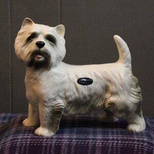 Coopercraft Made in England West Highland White Terrier Ceramic Figurine